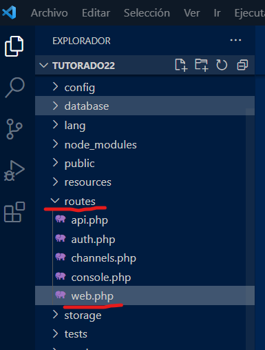 Ubicación de los archivos de modelos